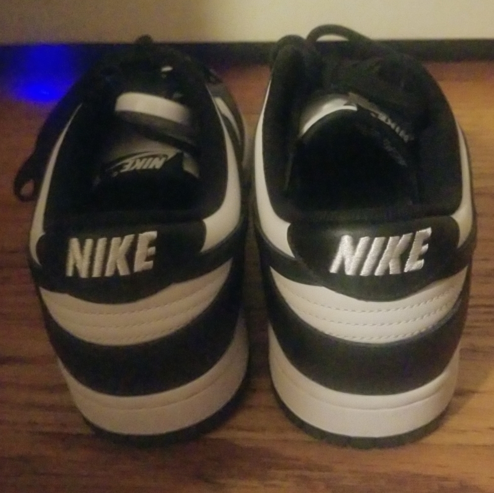 Size 8.5 Mens Boys Panda Sneakers